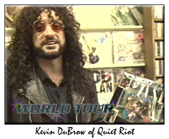 Kevin DuBrow of Quiet Riot @ Record Surplus.